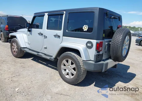 2012 Jeep Wrangler Unlimited Sahara из США, поврежденный, VIN 1C4BJWEG3CL151951
